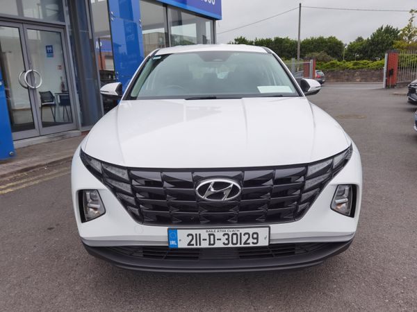 Hyundai Tucson SUV, Petrol Hybrid, 2021, White