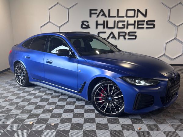BMW i4 Coupe, Electric, 2022, Blue