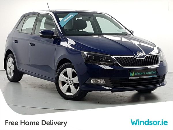 Skoda Fabia Hatchback, Petrol, 2018, Blue