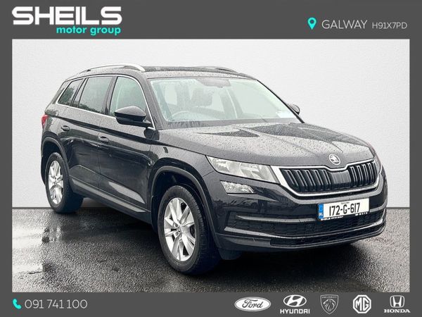 Skoda Kodiaq SUV, Petrol, 2017, Black