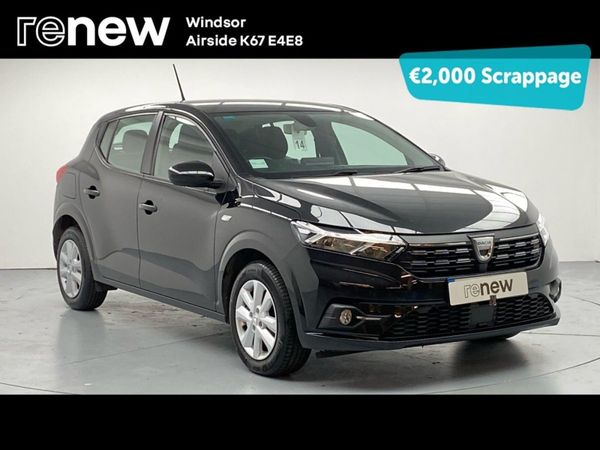 Dacia Sandero Hatchback, Petrol, 2022, Black
