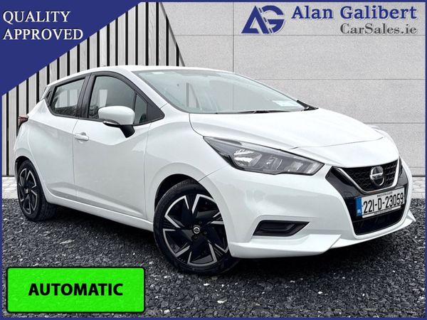 Nissan Micra Hatchback, Petrol, 2022, White