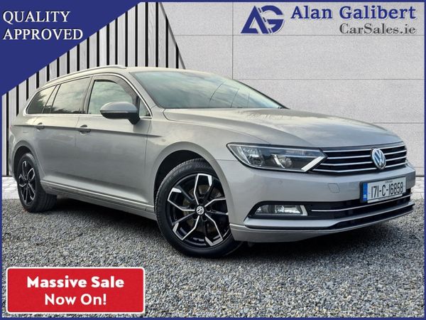 Volkswagen Passat Estate, Diesel, 2017, Silver