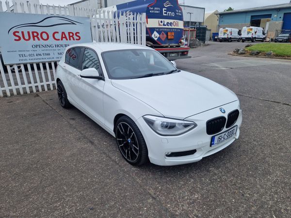 BMW 1-Series Hatchback, Petrol, 2015, White