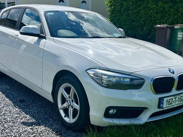 BMW 1-Series Hatchback, Diesel, 2016, White