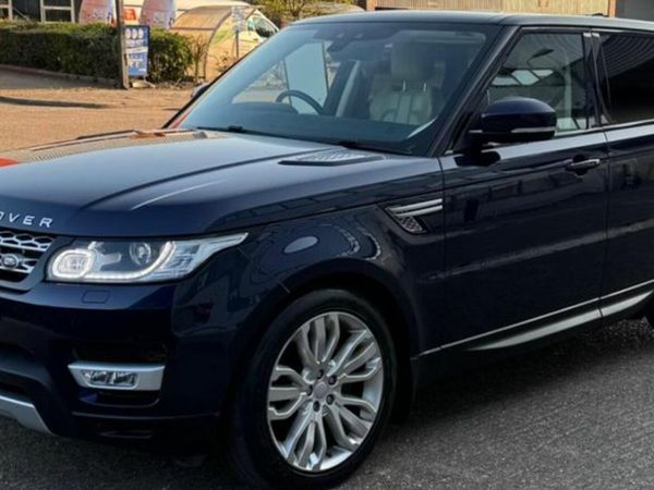 Land Rover Range Rover Sport SUV, Diesel, 2017, Blue