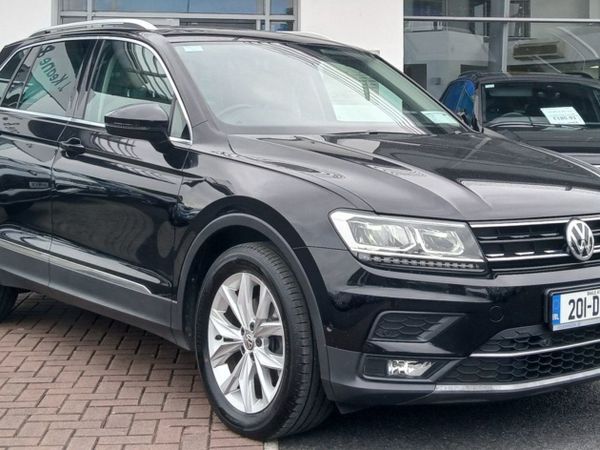 Volkswagen Tiguan SUV, Diesel, 2020, Black