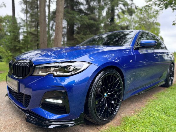 BMW 3-Series Saloon, Diesel, 2019, Blue