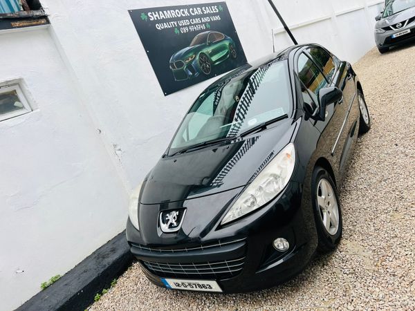 Peugeot 207 Hatchback, Petrol, 2012, Black