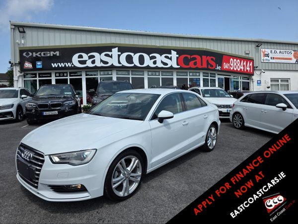 Audi A3 Saloon, Petrol, 2015, White