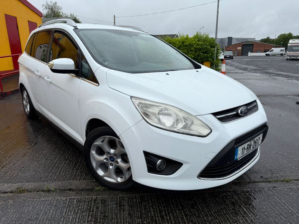 Ford Grand C-Max MPV, Petrol, 2011, White