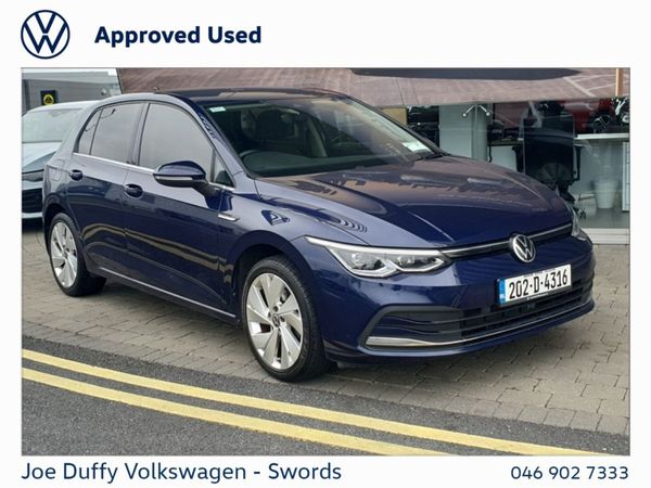 Volkswagen Golf Estate, Petrol, 2020, Blue
