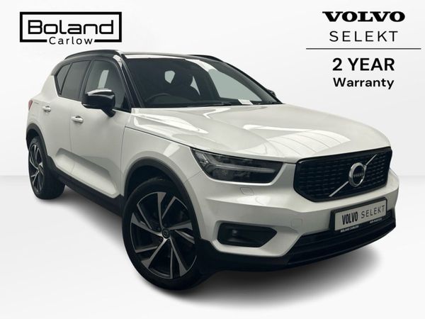 Volvo XC40 Estate, Petrol Plug-in Hybrid, 2021, White