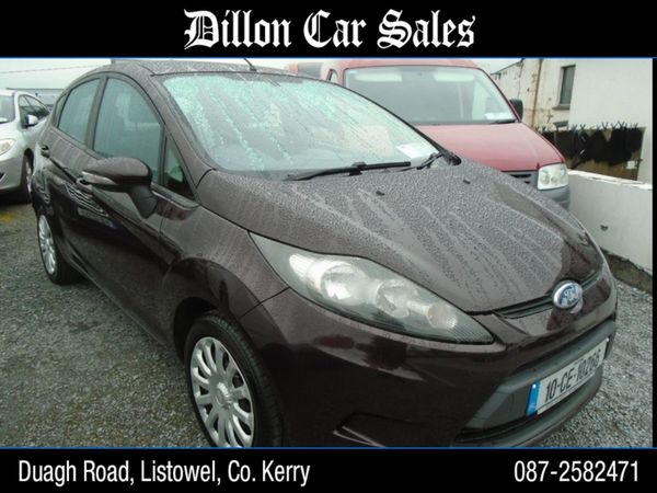 Ford Fiesta Hatchback, Diesel, 2010, Red