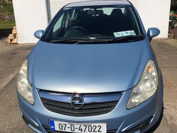 Opel Corsa Hatchback, Petrol, 2007, Blue