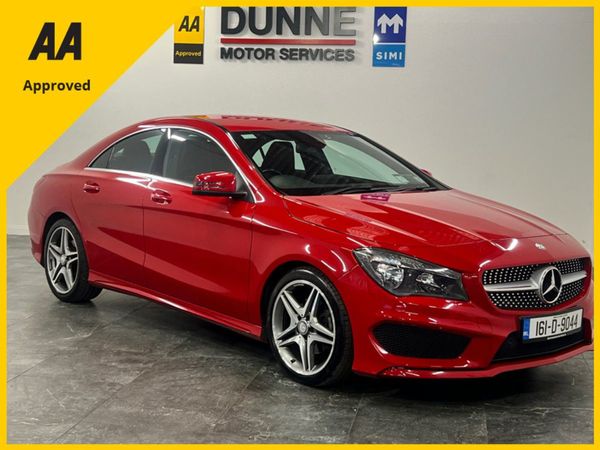 Mercedes-Benz CLA Saloon, Petrol, 2016, Red