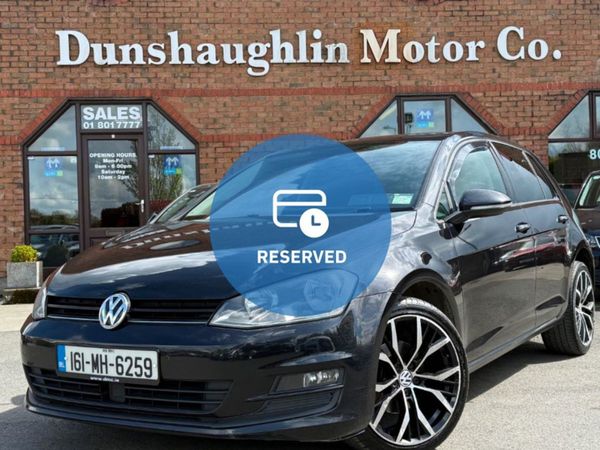 Volkswagen Golf Hatchback, Diesel, 2016, Black