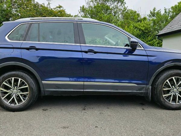 Volkswagen Tiguan SUV, Diesel, 2017, Blue