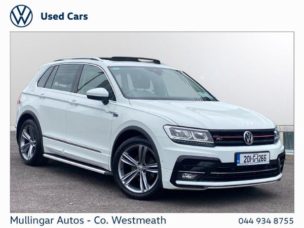 Volkswagen Tiguan SUV, Diesel, 2020, White