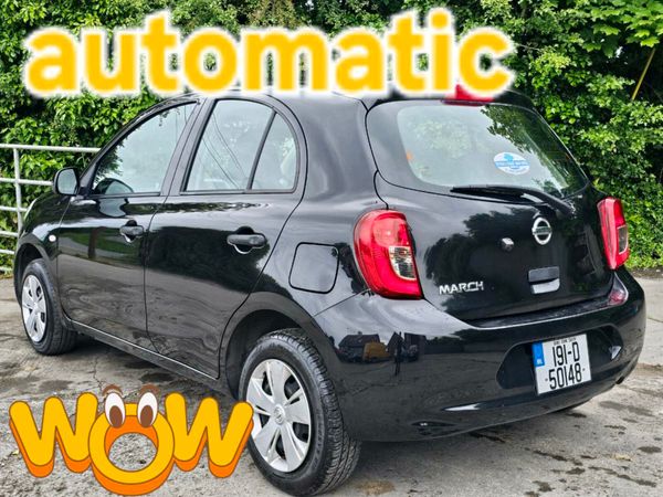 Nissan March Hatchback, Petrol, 2019, Black