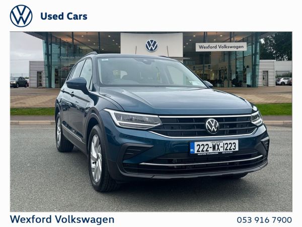 Volkswagen Tiguan SUV, Diesel, 2022, Blue