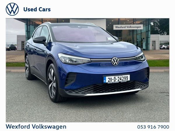 Volkswagen ID.4 SUV, Electric, 2021, Blue