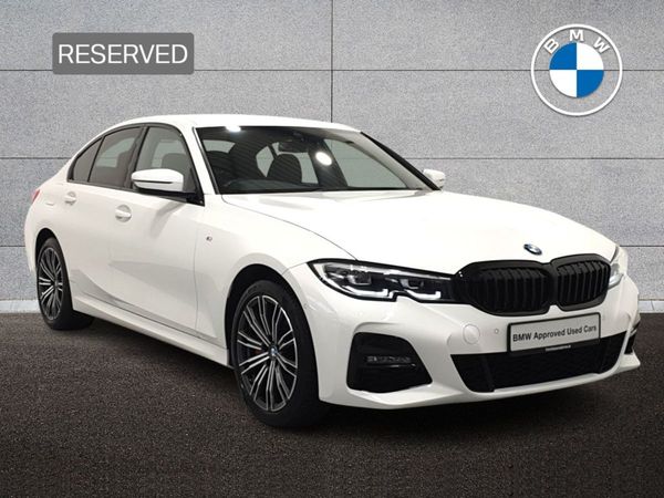 BMW 3-Series Saloon, Petrol Plug-in Hybrid, 2020, White