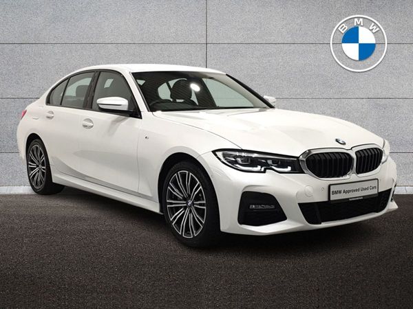 BMW 3-Series Saloon, Petrol Plug-in Hybrid, 2020, White