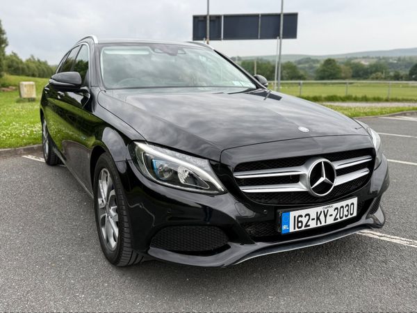Mercedes-Benz C-Class Estate, Petrol Plug-in Hybrid, 2016, Black