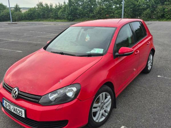Volkswagen Golf Hatchback, Diesel, 2010, Red
