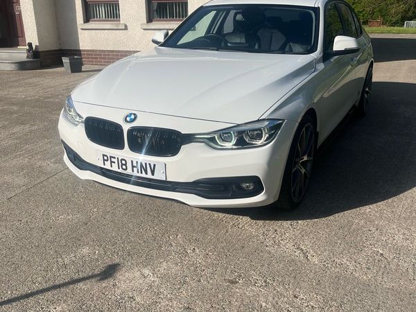 BMW 3-Series Saloon, Diesel, 2018, White