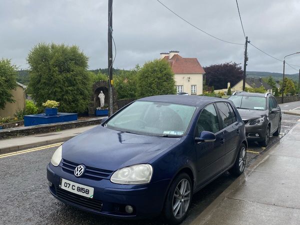 Volkswagen Golf Hatchback, Petrol, 2007, Blue