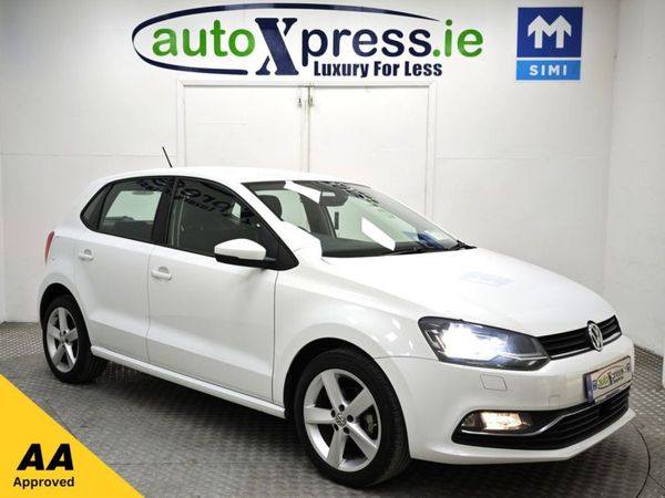 Volkswagen Polo Hatchback, Petrol, 2016, White