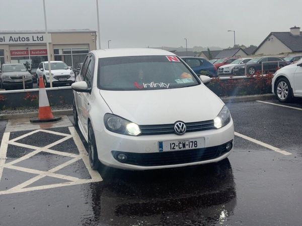 Volkswagen Golf Hatchback, Diesel, 2012, White