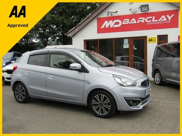 Mitsubishi Mirage Hatchback, Petrol, 2019, Silver