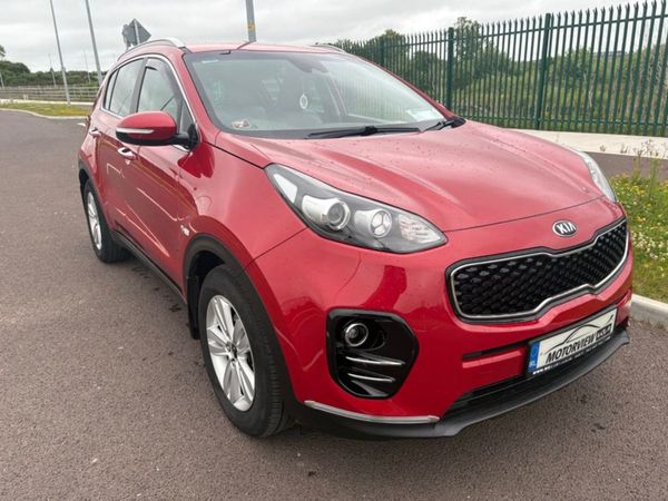 Kia Sportage MPV, Diesel, 2018, Red