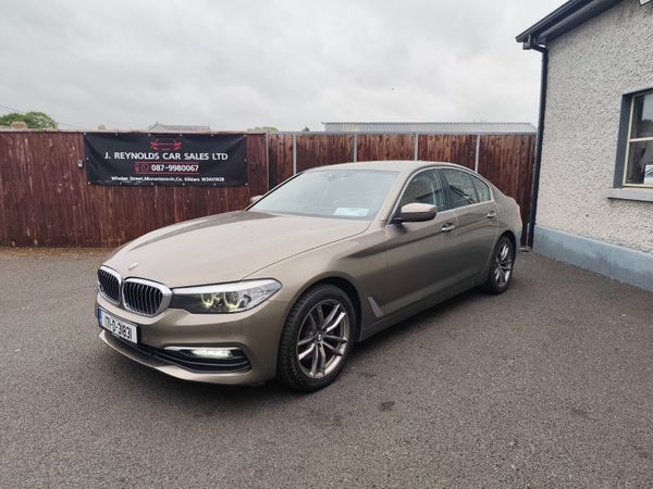 BMW 5-Series Saloon, Diesel, 2017, Grey