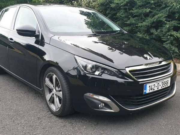 Peugeot 308 Hatchback, Diesel, 2014, Black