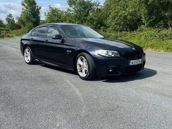 BMW 5-Series Saloon, Diesel, 2014, Black