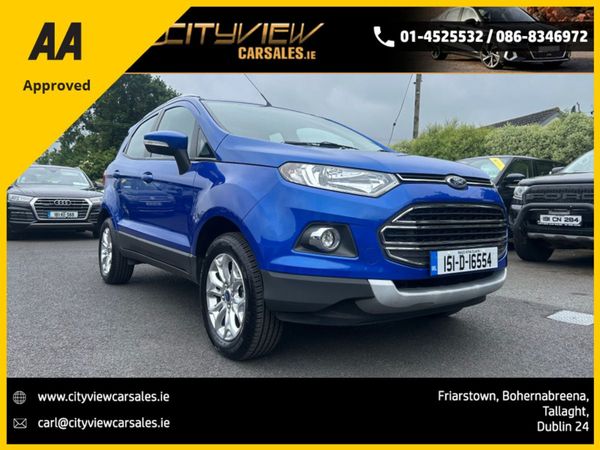 Ford EcoSport Hatchback, Petrol, 2015, Blue