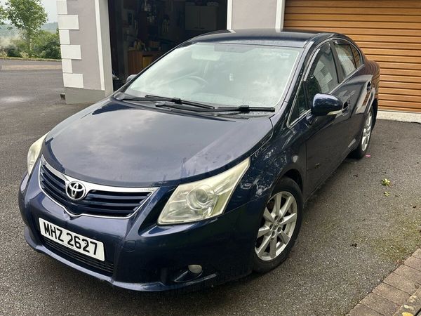 Toyota Avensis Saloon, Diesel, 2009, Blue