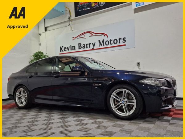 BMW 5-Series Saloon, Diesel, 2014, Black