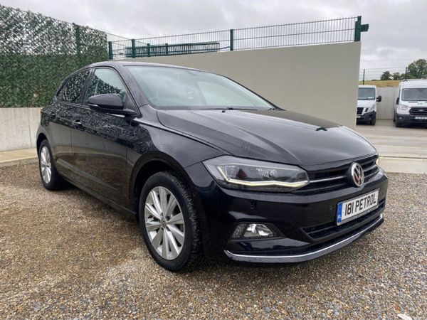 Volkswagen Polo Hatchback, Petrol, 2018, Black