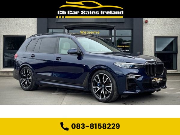 BMW X7 Estate, Diesel Hybrid, 2021, Blue