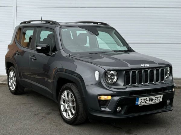 Jeep Renegade SUV, Petrol Hybrid, 2023, Grey