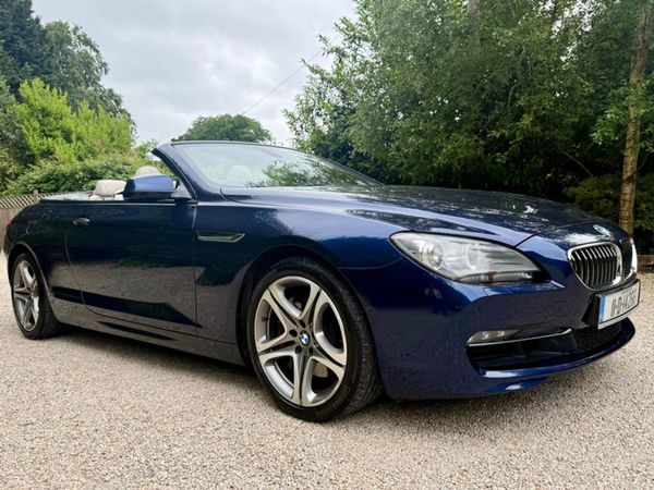BMW 6-Series Cabriolet, Petrol, 2011, Blue