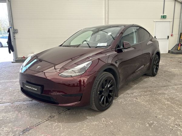 Tesla Model Y MPV, Electric, 2024, Red