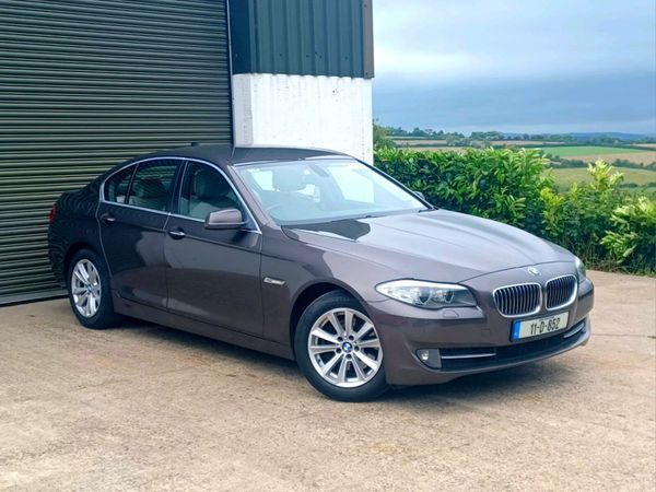 BMW 5-Series Saloon, Diesel, 2011, Brown