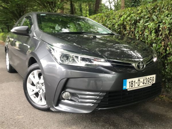 Toyota Corolla Saloon, Petrol, 2018, Grey