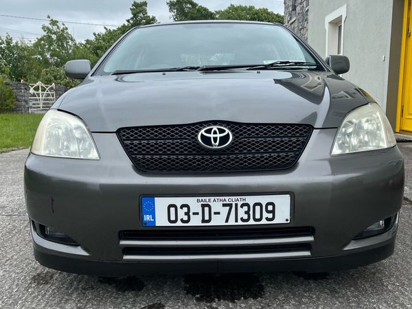 Toyota Corolla Hatchback, Petrol, 2003, Grey